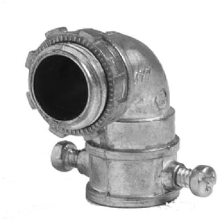 Halex Conduit Fitting Connector, 1/2 in, Set Screw 437988